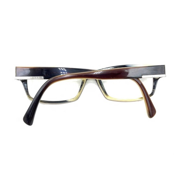 Prada VPR 06O EAP-1O1 Brown Rectangle Eyeglasses Frames 53-17 145 Italy Designer - Picture 11 of 12